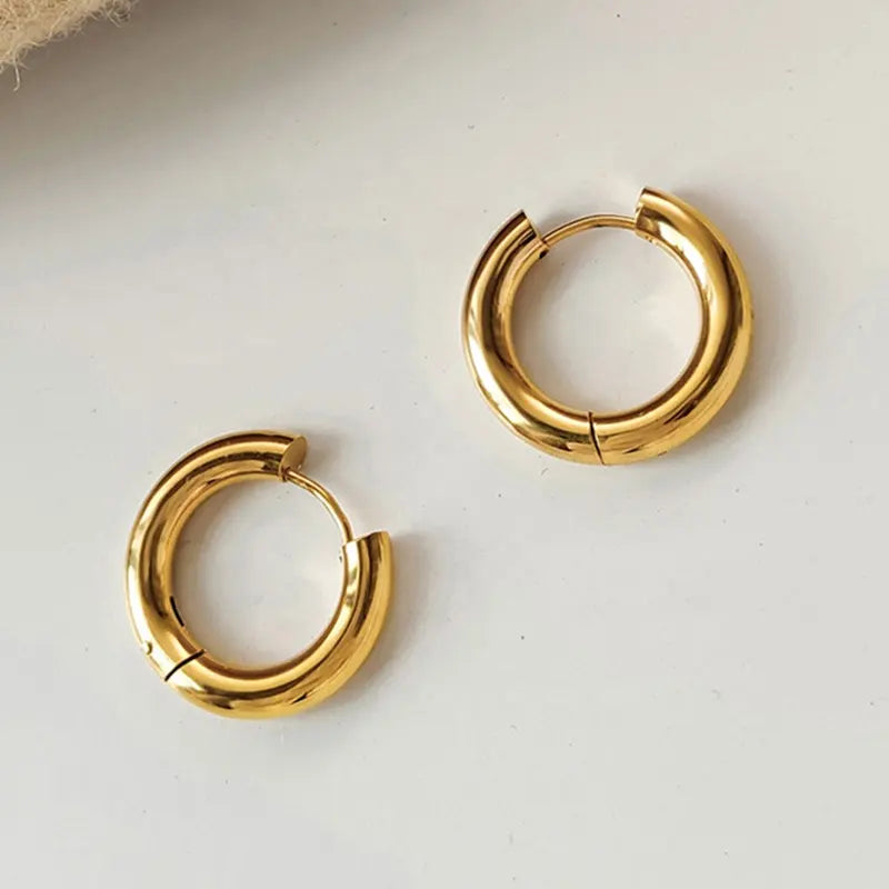 ISLA GOLD HOOPS